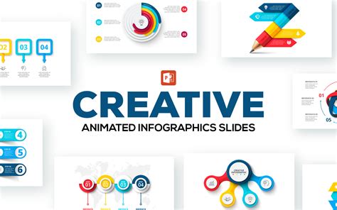 Creative Animated Infographic Presentations Powerpoint Template For 19