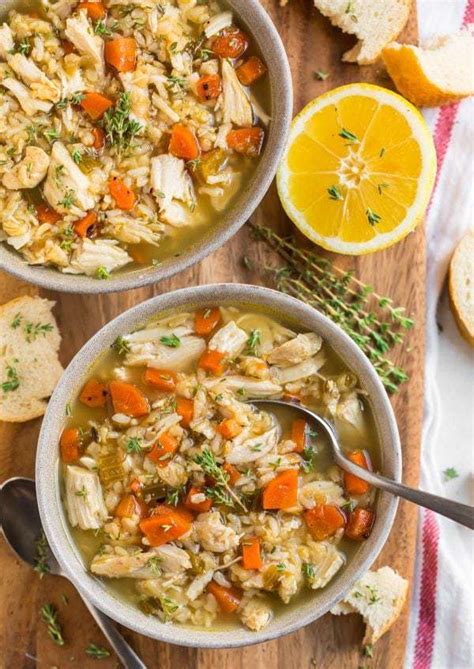 Check your chicken recipe and only cook longer if the chicken is not done. Crock Pot Chicken and Rice Soup - WellPlated.com