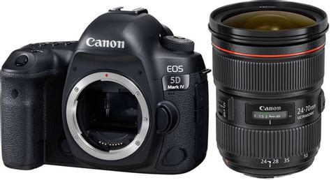 Canon Eos 5d Mark Iv Kit 24 70mm F28 Au Meilleur Prix Sur Idealofr