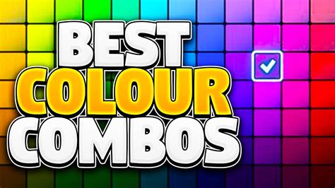 Maybe you would like to learn more about one of these? BEST COLOUR COMBINATIONS On Rocket League 2021 - YouTube