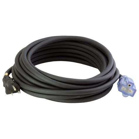 Extension cords & storage (104). AC WORKS 10 ft. 20 Amp 250-Volt SJTW 12/3 NEMA 6-20 ...