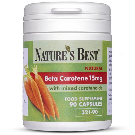Beta Carotene Supplements Natures Best
