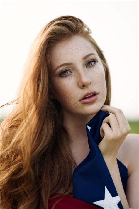 Madeline Ford Redheads All American Girl Red Hair Woman