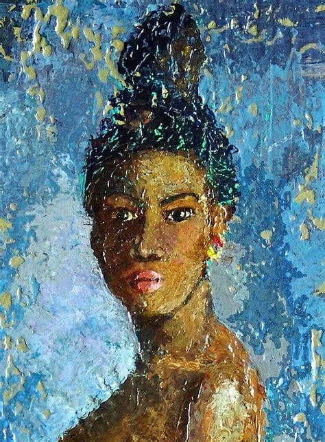 Black Lady Mixed Media By Janet Ashworth Fine Art America