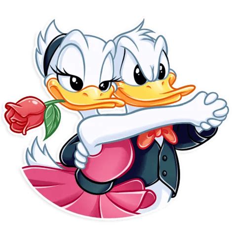 Daisy Duck And Donald Duck In Love