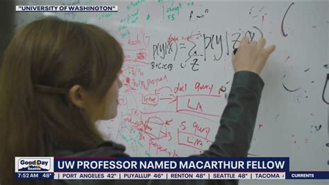 UW Professor Named MacArthur Fellow Known As The Genius Award FOX 13