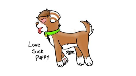 Love Sick Puppy By Shiverwolff626 On Deviantart