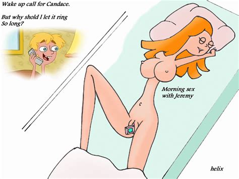 Rule 34 Animated Candace Flynn Disney Female Helix Human Jeremy