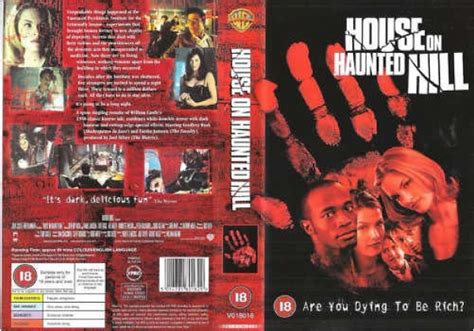House On Haunted Hill 1999 On Warner Home Video United Kingdom VHS