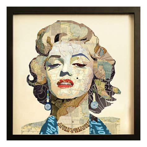 Marilyn Monroe Collage Wall Art Home Accessories Wall Art