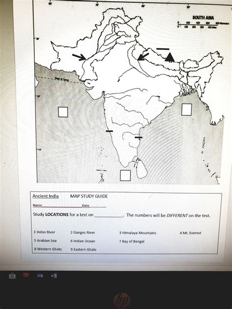 Ancient India Map Quiz Diagram Quizlet