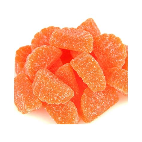 Buy Orange Gummy Slices Bulk Candy 30 Lbs Vending Machine Supplies
