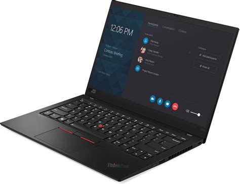 Lenovo Launches Thinkpad X1 Carbon Gen 7 Thinner Lighter Comet Lake