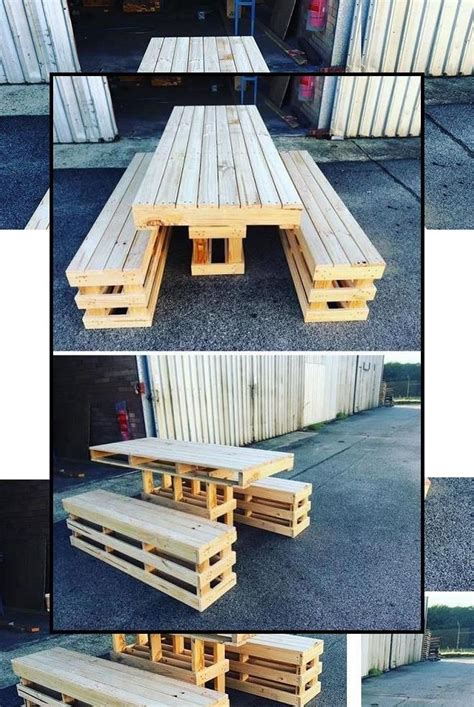 Outdoor Furniture Made From Wood Pallets Stringer Pallet Pallet