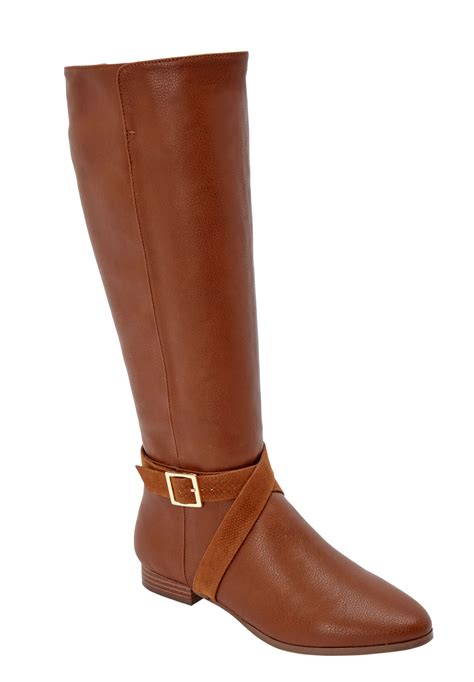 The Arizona Wide Calf Boot By Comfortview® Plus Size Boots Fullbeauty