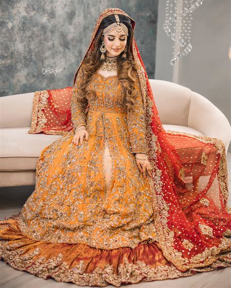 Latest Bridal Mehndi Dresses Wedding Collection 3