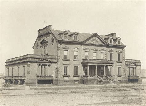 Front Exterior Van Rensselaer Manor House Albany Institute Of