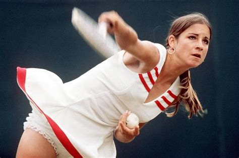 Vintage Shot Of Chris Evert From The 1970 S Gotta Love A Time Period