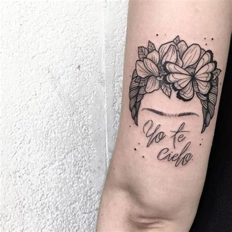Frase Yo Te Cielo Por Frida Kahlo Tatuajes Para Mujeres