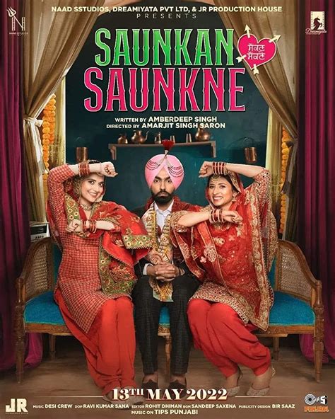 Saunkan Saunkne Punjabi Movie Poster 1 Mixindia