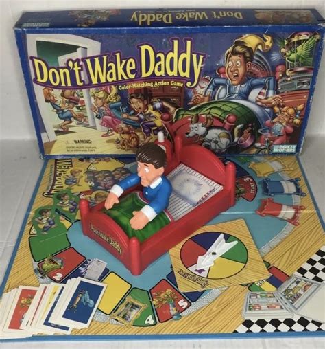 Dont Wake Daddy Board Game Parker Brothers 1992 Rnostalgia