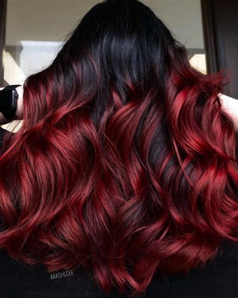 Check out our website once you're ready to wear a balayage on black hair for more hairspirations! Red Balayage Hair Colors: 19 Hottest Examples for 2020