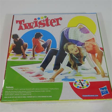 Hasbro Twister Classic Game Ages 6 And Up New Contemporary Manufacture