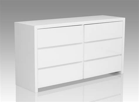 Computer desk with drawers, white and gold writing desk desk with 2 drawers, simple and modern white desk (white/gold) 4.2 out of 5 stars 140. Bonita Modern White High Gloss 6-Drawer Dresser