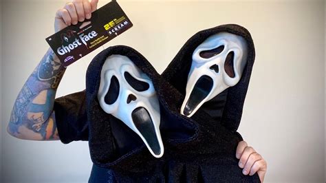 Reviewing The 25th Anniversary Fun World Ghostface Masks More Sparkle