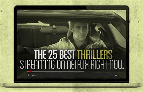 The best thrillers on netflix. The 25 Best Thrillers Streaming on Netflix Right Now ...