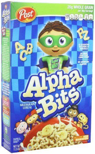 Post Alpha Bits Cereal Even The Box Has Super Why Super Why Party