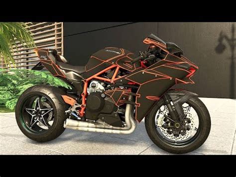 Custom paint, anodize, cerakote and powdercoat finishes are available as an additional options. Custom Paint Kawasaki Ninja H2 (273HP)The Crew 2 - YouTube