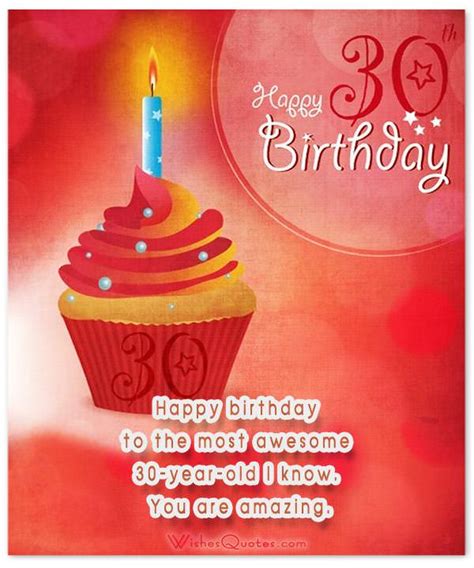 Send these classic 30th birthday wishes and make their day memorable. 30th Birthday Wishes To Brighten The Day By WishesQuotes