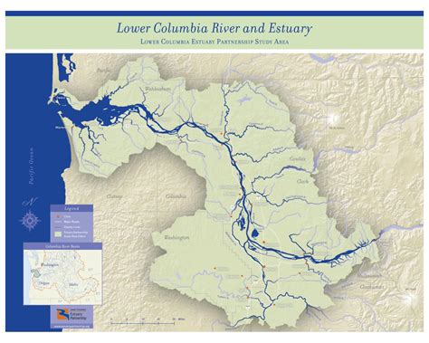 Study Area Map The Lower Columbia Estuary Partnership