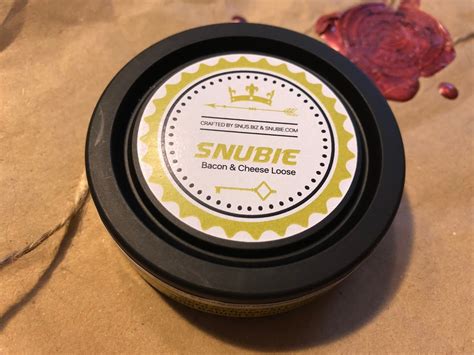What does camel snus robust taste like? Snubie Mr. Bacon Lös and Snubie Bacon & Cheese Lös ...