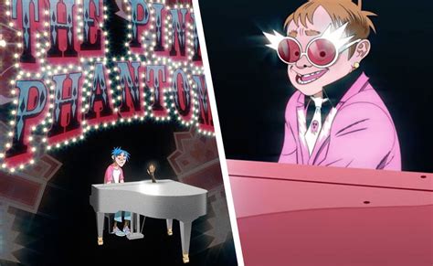 Gorillaz Estrena The Pink Phantom Su Nueva Canción Junto A Elton