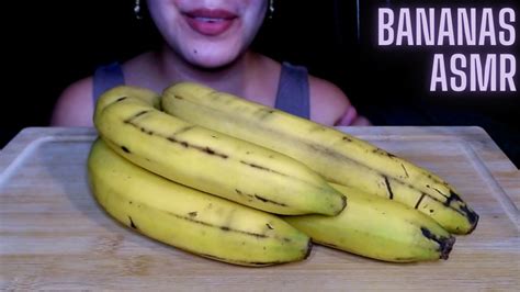 Asmr Bananas 🍌 Eating Sounds Mukbang 먹방 Youtube