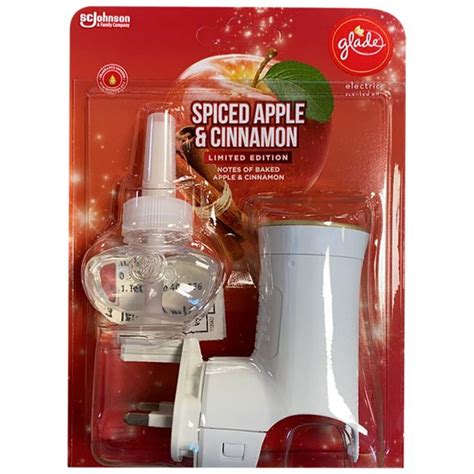 Glade Plug In Oil Complete Spiced Apple Cinnamon Ml Branded Household The Brand For Your
