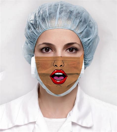 I Designed Funny Surgical Masks To Make Visits To The Hospital More