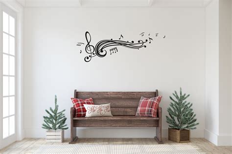 Red Barrel Studio® Music Notes Vinyl Wall Words Decal Sticker Home