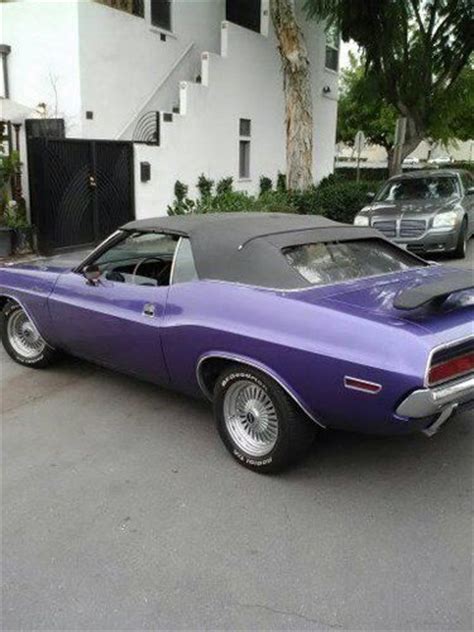 Purchase Used 1970 Dodge Challenger Convertible Plum Crazy 440 6pack