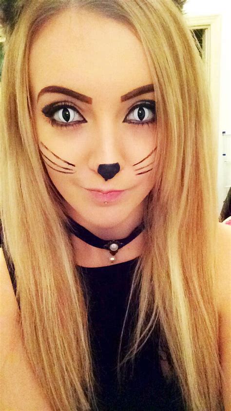 The cat eye contacts are not only for complementing your creepy costume. 16 Best images about Cat Makeup & FX Contacts on Pinterest ...