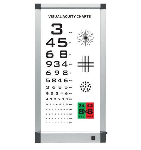 Led Visual Test Eye Chart Light Box China Eye Chart Light Box And Eye