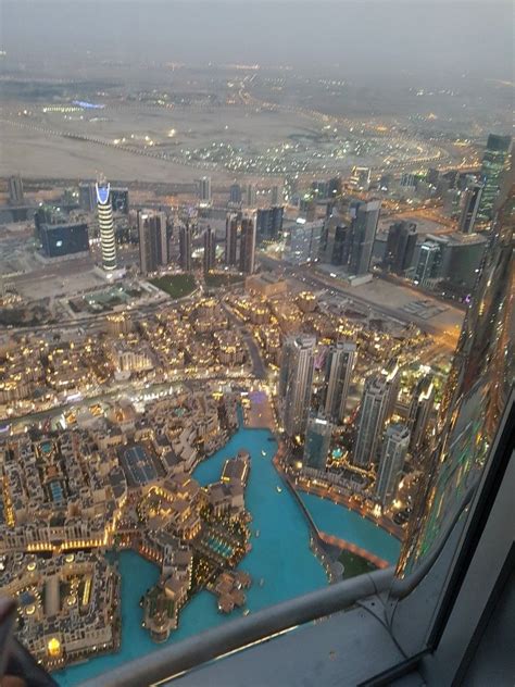 View From Burj Khalifa Dubai 😍 Dubai City Photo City