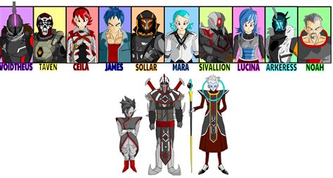 The franchise features an ensemble cast of characters and takes place in the same fictional universe as toriyama's other work, dr. DBS Universe 0 Team by arkham34 on DeviantArt
