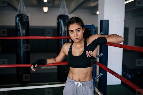 Female Boxer Inside A Boxing Ring Stock Photo 133760 Youworkforthem