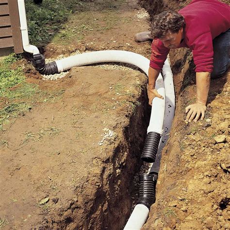 Perforated Drain Pipe Installation Holes Up Or Down Best Drain Photos