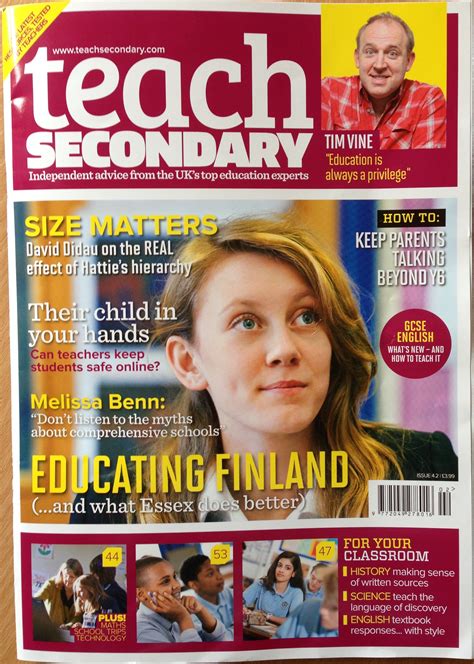 Subscribe, find us at newsstands, or download the digital edition. National education magazine carries KLC article - Kelly Louise Clark