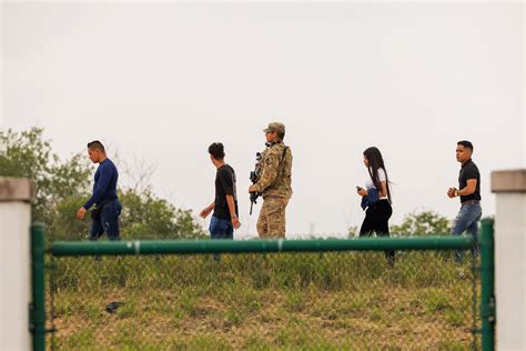 Video Showing Line Of Migrants Entering Texas Viewed Over 2 Million Times