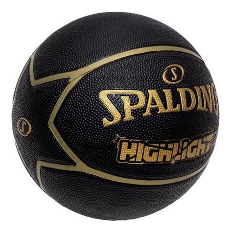 Highlight Gold Star Spalding Ballons De Basket